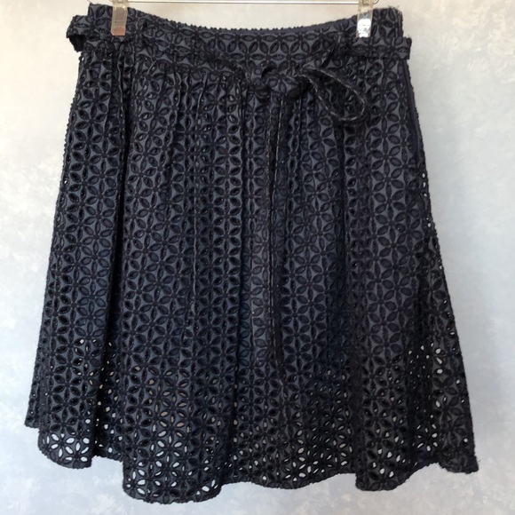 Banana Republic Dresses & Skirts - BR Limited Edition Denim eyelet navy color skirt